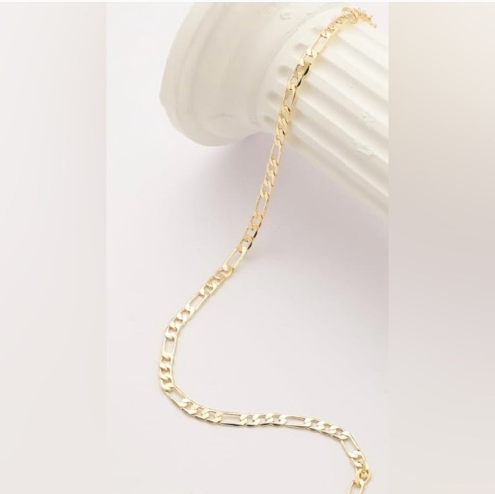 Elegant 14k Gold Chain Bracelet